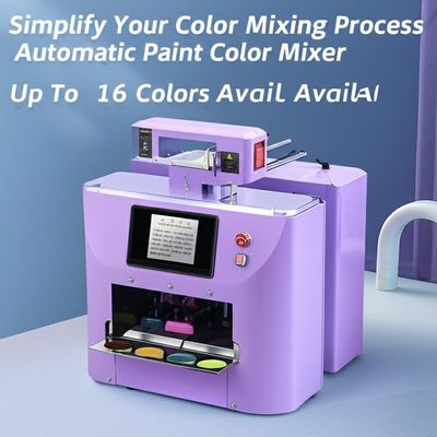 Simplify Your Color Mixing Process with Automatic Paint Color Mixer Up To 16 Colors Availabl